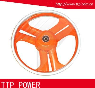 Motorcycle Spare Parts Tricycle Parts Tricycle Wheel Rim Hub Cg in Orange Colors