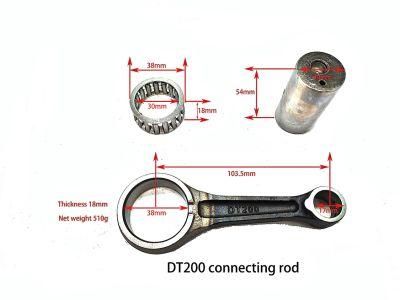 Motorcycle Crankshaft Crank Rod /Connecting Rod / Con Rod for Dt200 Water-Cooling Engine Parts