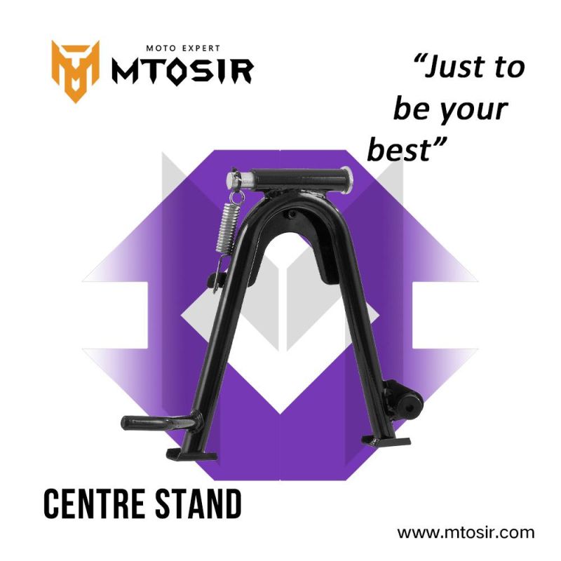 Mtosir High Quality Motorcycle Centre Stand Fit for Cg125 Cgl125 Gn125 Ax100 Biz 125 Scooter Universal Motorcycle Accessories Motorcycle Spare Parts Main Stand