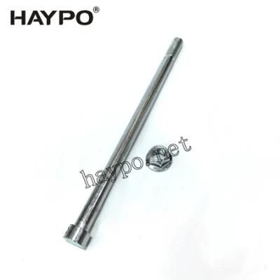 Motorcycle Parts Rear Axle with Nut for Bajaj CT100 / 31151001