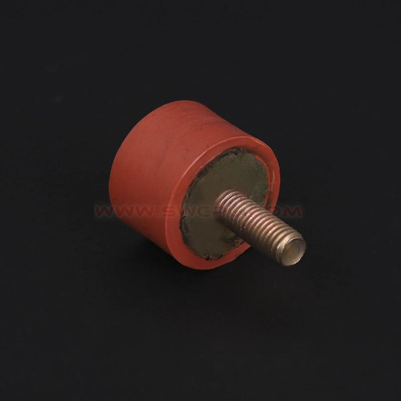 Custom New Design Motorcycle Shock Absorber Natural Rubber Mounts / Round Rubber Buffer