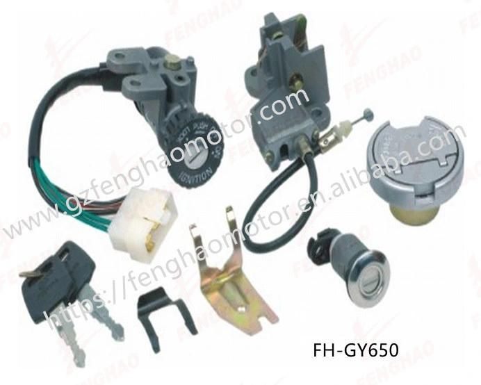 Motorcycle Parts High Quality Lock Set for Honda Cgl125/Wy125/Wh100/Gy650