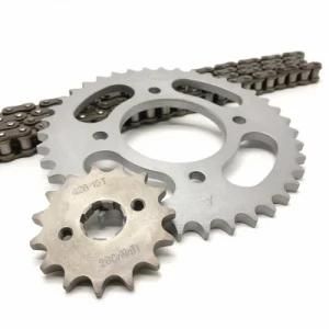 China OEM Motorcycle Body Parts Driven Parts Sprocket Chain Ktm Duke Honda Cg125 XL125