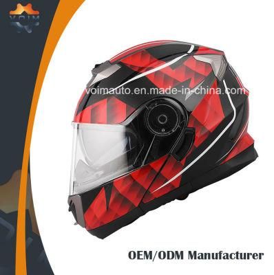 New Technical Design Double Visor Full Face Helmets DOT Motorbike Full Face Helmet