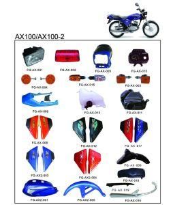 Plastic Parts Headlight Body Parts for Motorcycle Ax100/Ax100-2