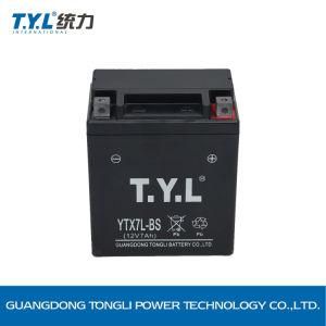 Ytx7l-BS 12V 7ah Tyl Battery SLA/AGM/VRLA Mf Motorcycle Battery Power Battery Motorcycle Parts