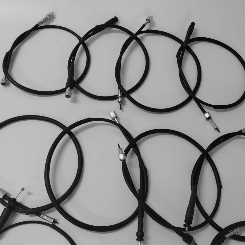 Motorcycle Spare Parts Accessories Morex Genuine Control Cables for Cg-125 Clutch Brake Throttle Speedometer