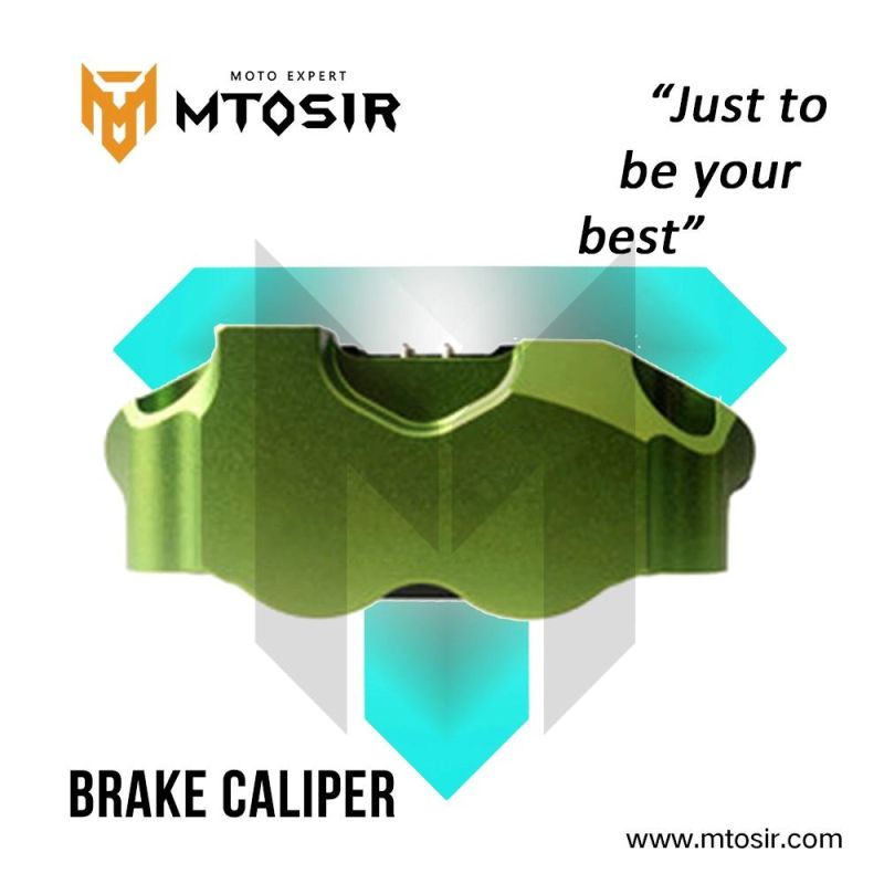 Mtosir High Quality Brake Caliper Motorcycle Accessories Fit for Ybr, Honda, Suzuki, Bajaj Red Gold Silver Aluminium Motorcycle Spare Parts