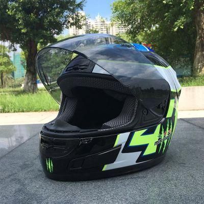 Solids/Graphic Colors Motorcycle Full Face Helmet
