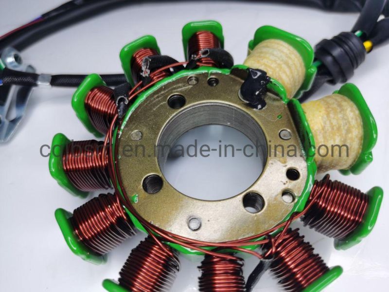 Cqjb Motorcycle Engine Parts Cg200 Ignition Magneto Stator Coil