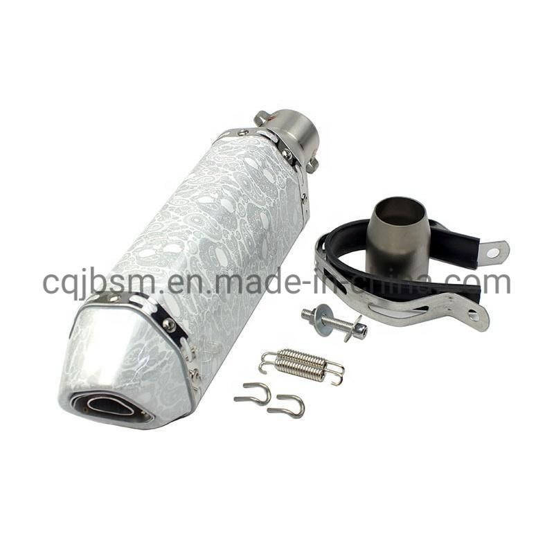 Cqjb High Quality Universal Muffler Motorcycle Exhaust Pipe