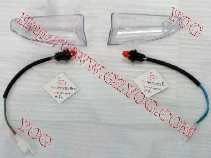 Yog Motorcycle Spare Parts Winker Lamp Indicator for Bajaj Xcd125 C90 Tvs Victor