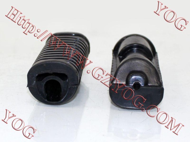 Motorcycle Spare Parts Front Footrest Rubber Dy100 Horse150 Ybr125