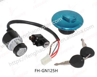 Top Popular Motorcycle Spare Part Lock Set Suzuki Gn125h/Uz125/An150/An125/Gt125/En125