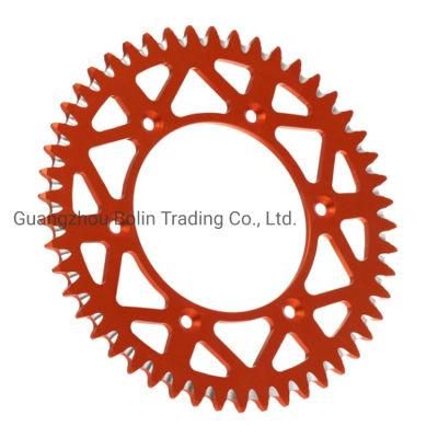 Motorcycle Spare Parts 50t Rear Sprocket for Ktm 125 Enduro 350 Mx