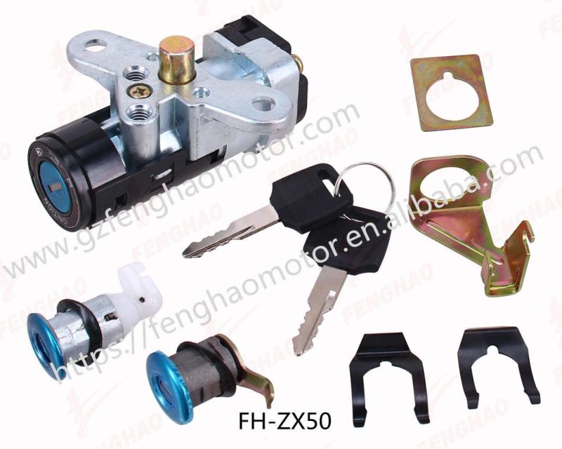 Motorcycle Parts Is Suitable Lock Set for Honda Gy6125/Dio50/Tbt110/Gy6150/Eco100/Zx50