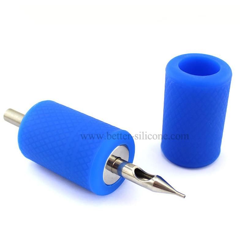 Custom Soft Silicone Gel Rubber Durable Antiskid Tattoo Tube/Pen/Grip Sleeve/Covers