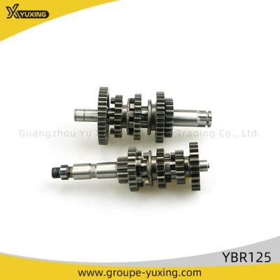 Motorcycle Spare Parts Motorcycle Engine Transmission Main &amp; Counter Shaft Gear for Ybr125