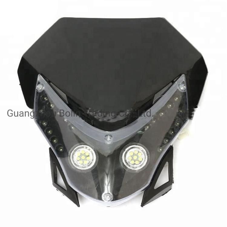Universal 12V LED Motorcycle Head Light Lamp