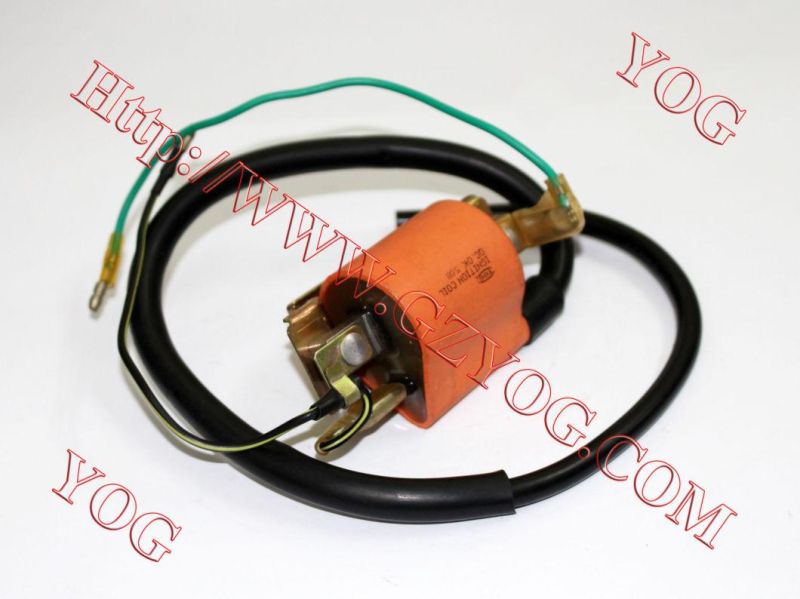 Yog Motorcycle Parts Motorcycle Ignition Coil for Suzuki 100cc 125cc 150cc 200cc Bajaj Pulsar200 Bajaj Boxer Bm150 Pulsar180 Gn125h Xy200 Gy200 Ax100 Bajajpulsa