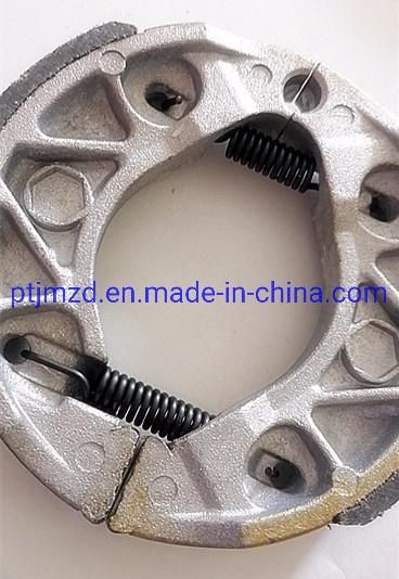 High Quality, High Wear Resistance, No Nosise, Asbestos or Asbestos Free -Motorcycle Brake Shoes Parts for Qiaoge