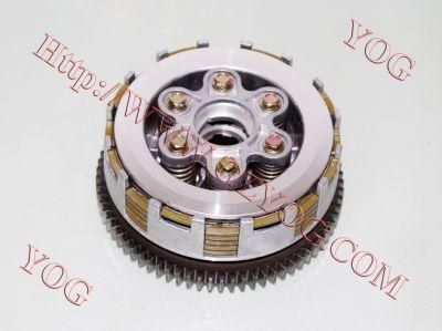 Motorcycle Spare Parts Engine Clutch Center with Gear Complete for Ax100, CB125, Cg150