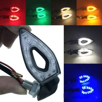 Motorcycle Indicator LED Bulb, Flashing Turn Signal Lights Blinker for Motorbike Electric Scooter, Universal Flasher