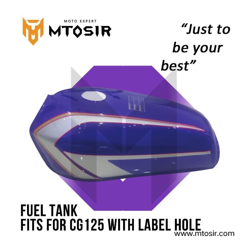 Mtosir High Quality Fuel Tank for Honda Cg Cg125 Cg150 Cg200 Gas Fuel Tank Oil Tank Container Chassis Frame Parts Motorcycle Spare Parts