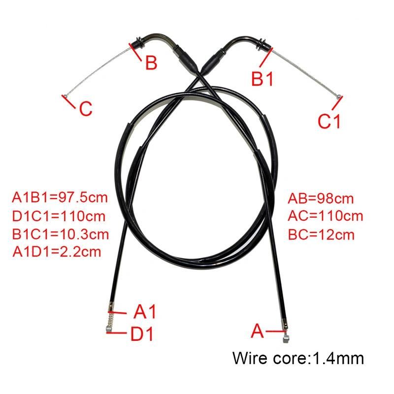 Motorcycle Parts Throttle Cable for Harley Davidsion Sportster XL883 XL1200