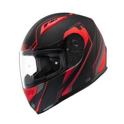 Classic Motorcycle Helmet ECE &amp; DOT Approved Classic ABS Full Face on-Road Helmet Unisex