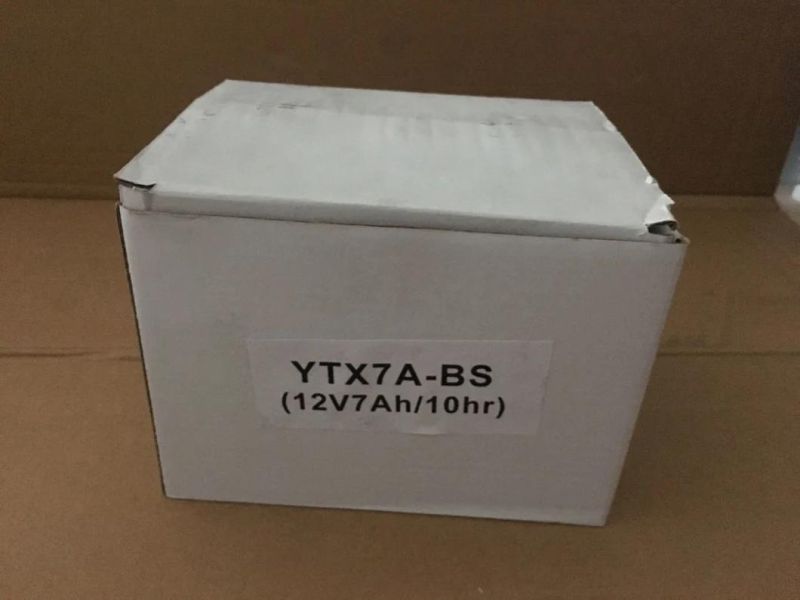 Dry Chargeable Motorcycle Battery Ytx7a-BS
