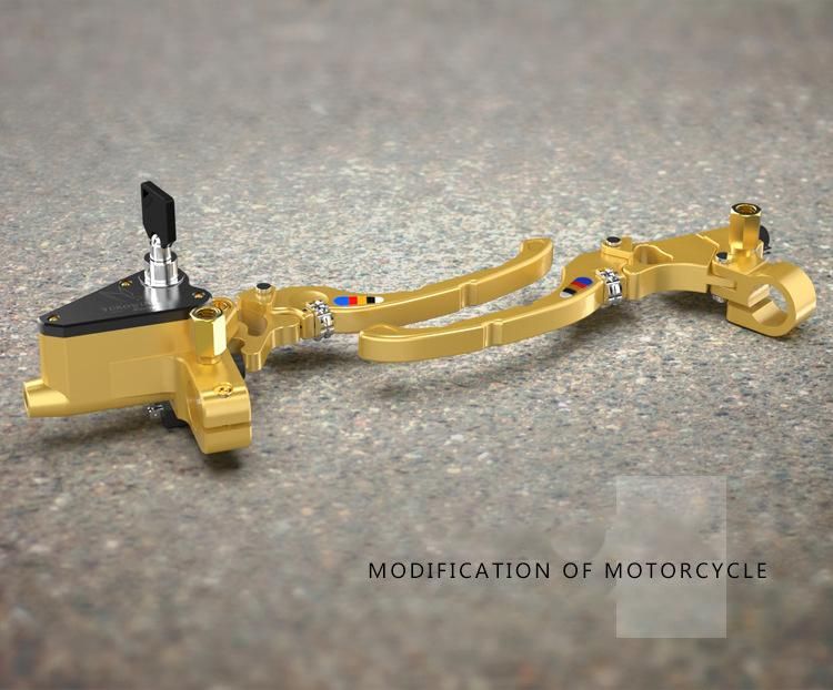 New CNC Modified Side Push Anti-Theft Handbrake U1 for Motorcycle
