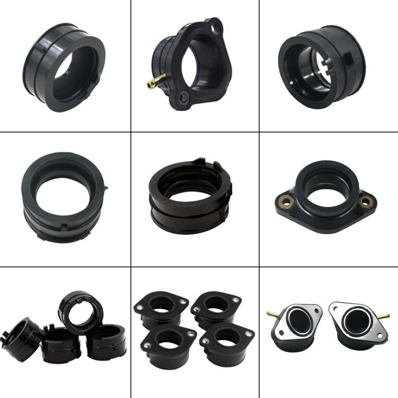 Motorcycle Carburetor Intake Glue Manifold for Kawasaki Klx250 Loncin Yf300