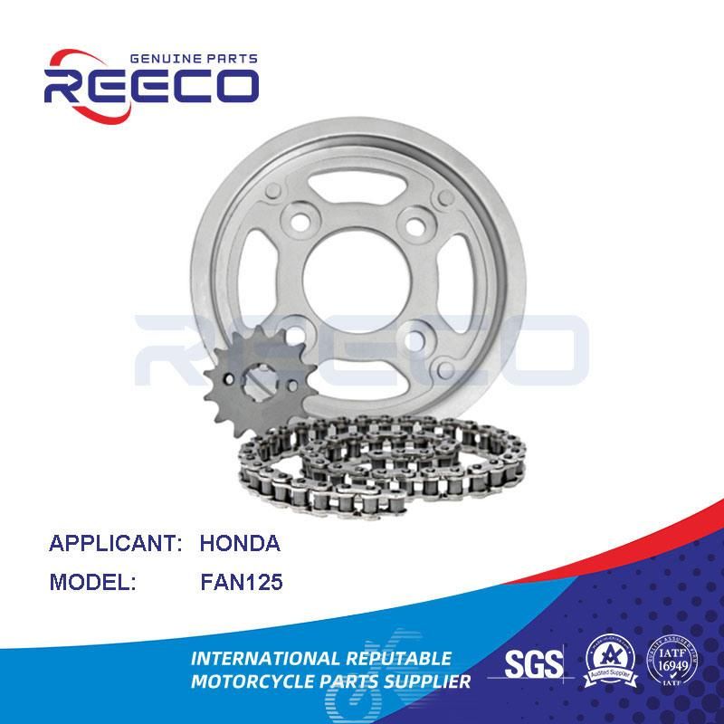 Reeco OE Quality Motorcycle Sprocket Kit for Honda Fan125