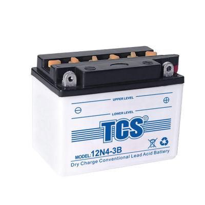 TCS Dry Charged Lead Acid Motorcycle Battery 12N4-3B
