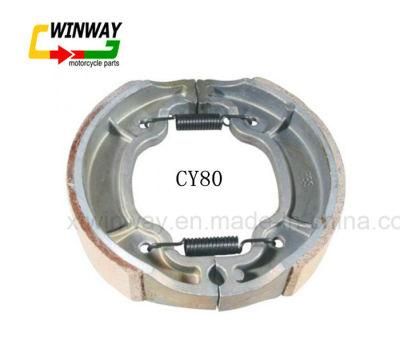 Ww-1033 Cy 80 Non-Asbestos Motorcycle Shoe Brake Motorcycle Parts