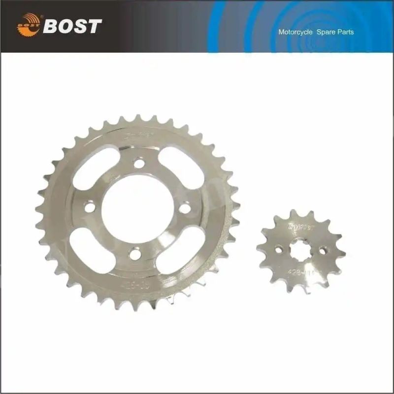 High Quality Motorcycle Parts Sprocket Set for Dayang Dy100 Motorbikes