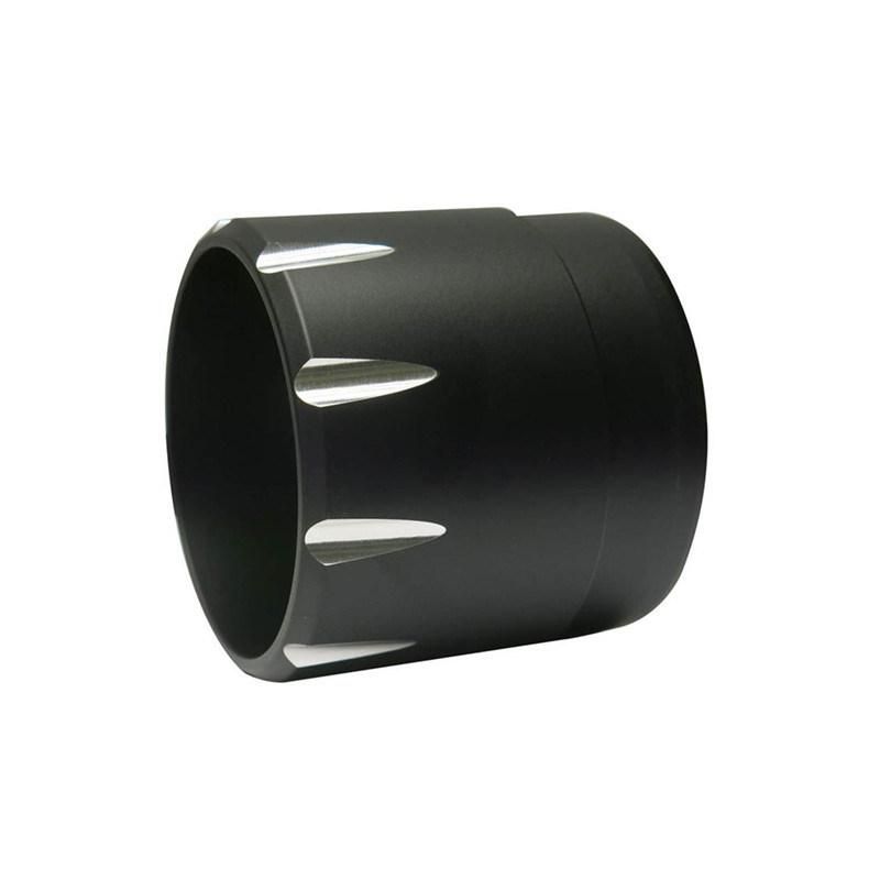 Motorcycle Parts Aluminum 6061 T6 CNC Cap for Muffler