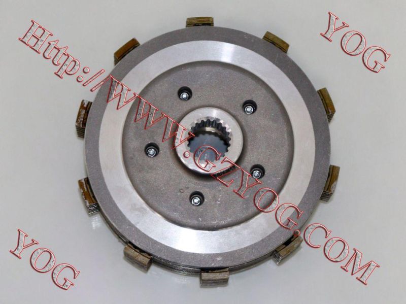Yog Motorcycle Spare Parts Centre Clutch Complete for Bajaj Boxer Cg125 Cg150