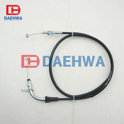 Motorcycle Spare Part Accessories Throttle Cable for Ybr125 ESD Part a