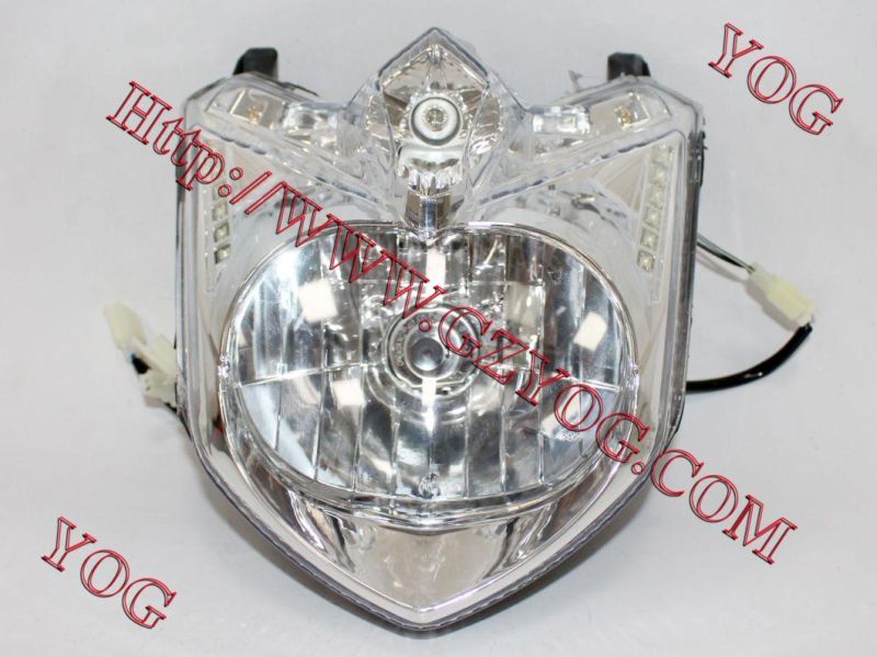 Motorcycle Parts Foco Head Light Headlamp Head Lamp Headlight Ybr125 Tvs Hlx125 Apache180 New