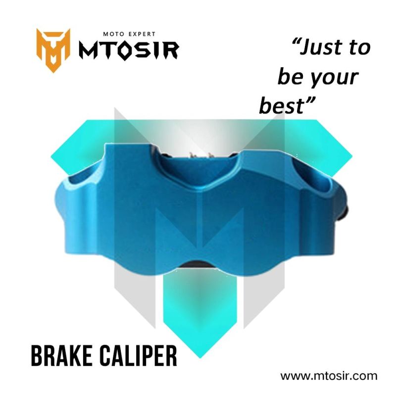 Mtosir High Quality Brake Caliper Motorcycle Accessories Fit for Ybr, Honda, Suzuki, Bajaj Red Gold Silver Aluminium Motorcycle Spare Parts