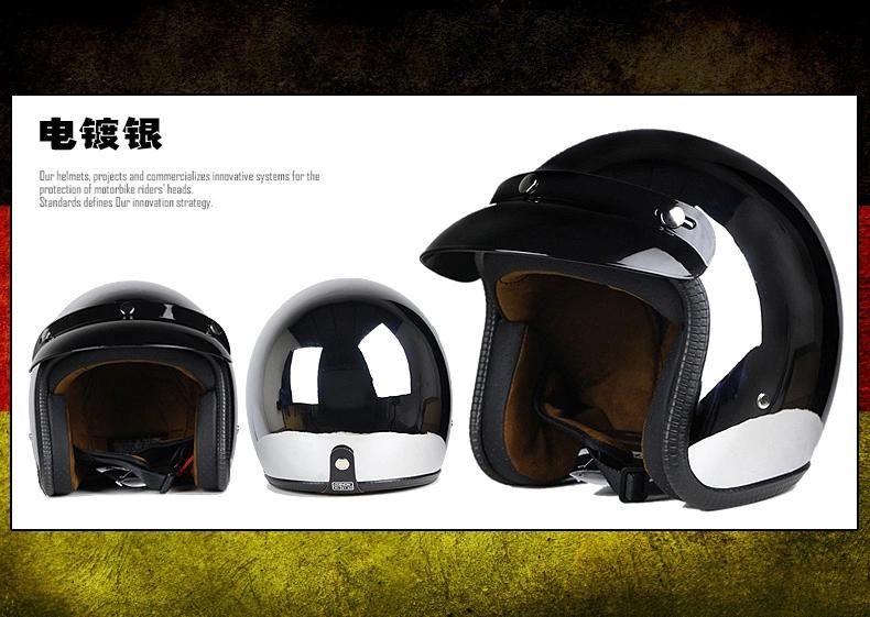 Factory Directly Supply High Quality ABS Best Motorcycle Helmet Motorcycle Half Face Helmet for Sale