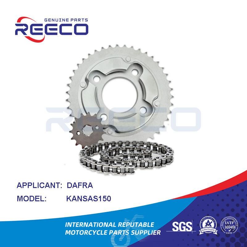 Reeco OE Quality Motorcycle Sprocket Kit for Dafra Kansas150