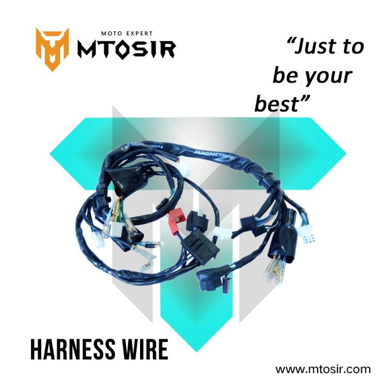 Mtosir High Quality Motorcycle Harness Wire Fit for Cg125 Biz 125 Bros Cbx Dy100 Scooter Universal Motorcycle Accessories Motorcycle Spare Parts
