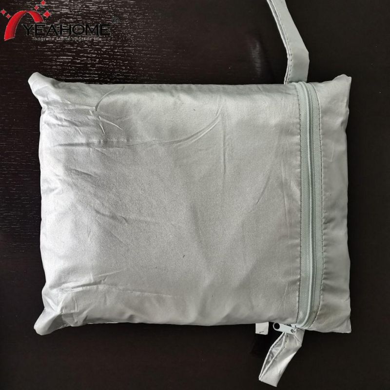 Silver Non-Woven Anti-Scratch Protection Water-Proof Motorcycle Cover UV-Proof Motorbike Cover