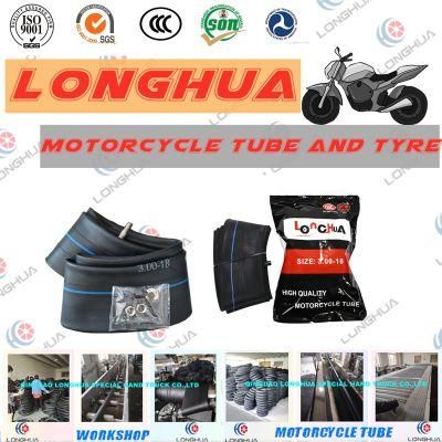 16 Inch Hand Feel Soft Natural and Butyl Motorcycle Inner Tube (3.25-16)