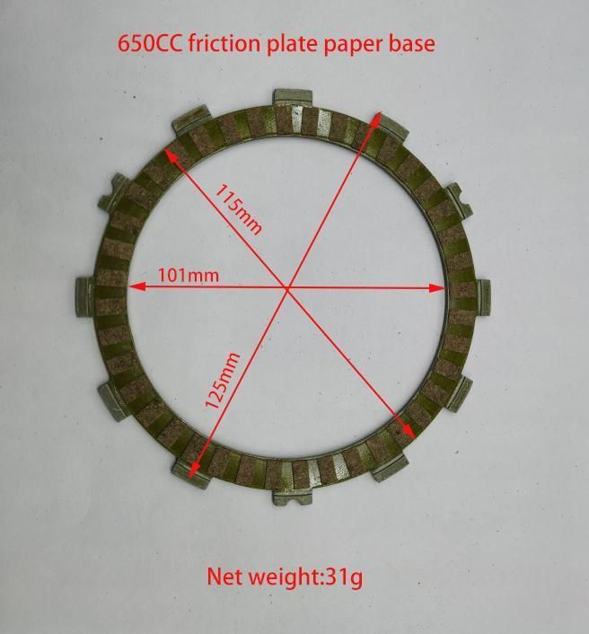 650cc Motorcycle Clutch Friction Plate