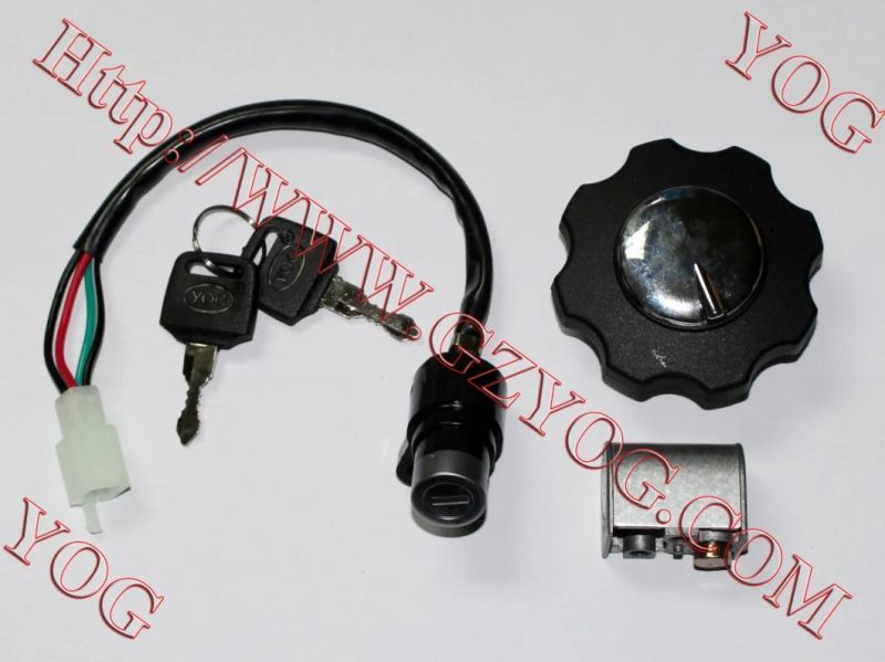 Motorcycle Spare Parts Key Set Ignition Switch Cg125 Dm150 Biz125
