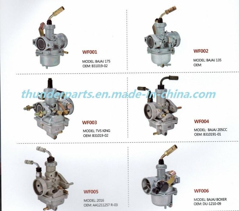 Motorcycle Carburetor/Carburadores Cg150, Xr150, Crf230, Nxr125, CB110, CB190r